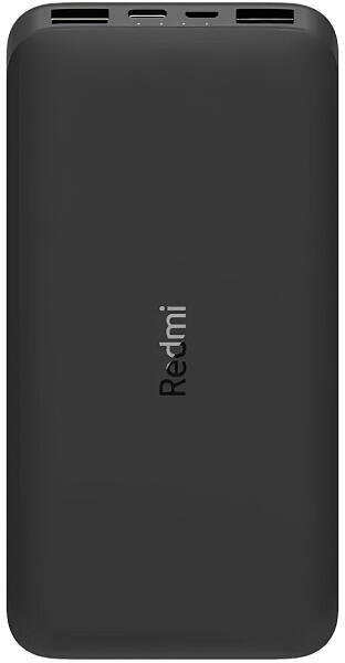 Baterie externa Redmi Power Bank 10000MmAH Dual USB + Micro USB / USB type C, Negru Black "VXN4305GL" (timbru verde 0.98 lei)
