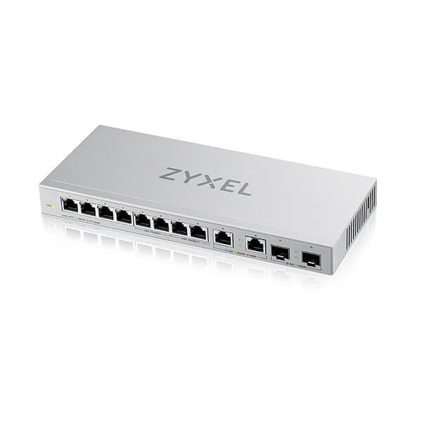 SWITCH ZYXEL, porturi Gigabit x 8, SFP+ x 2, "XGS1010-12-ZZ0101F" (timbru verde 2 lei)