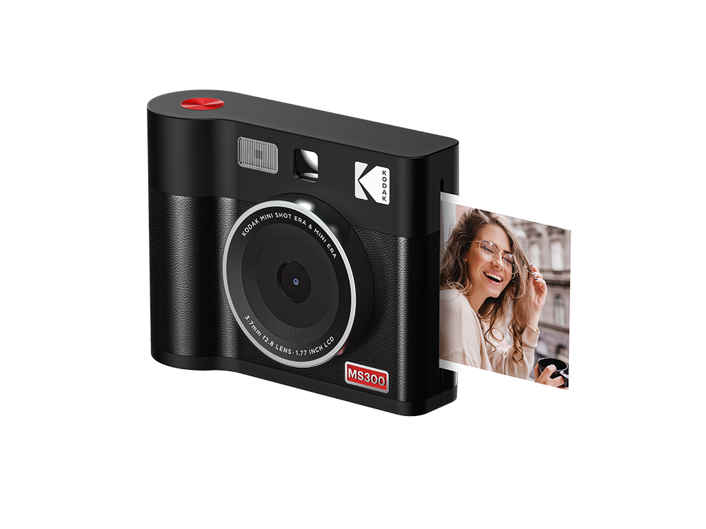 Camera foto instant Mini Shot 3 ERA Kodak Black/1.7" LCD/10MP/4PASS "KOCAMMS300B" - imagine 7