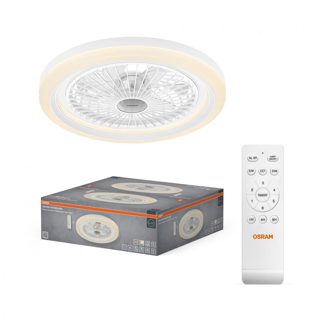 CEILING FAN SOLANO 490 43W CCT OSRAM "000004058075857971"