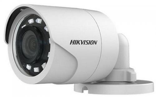CAMERA supraveghere HIKVISION bullet, pt. exterior, dist. IR 25 m, lentila fixa 3.6 mm, 2 Mpx, cu fir, carcasa metal, "DS-2CE16D0T-IRF3C" (timbru verde 0.8 lei)