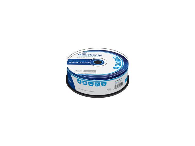 MediaRange BD-R Dual Layer 50GB 6x speed, Cake 25 "MR508"