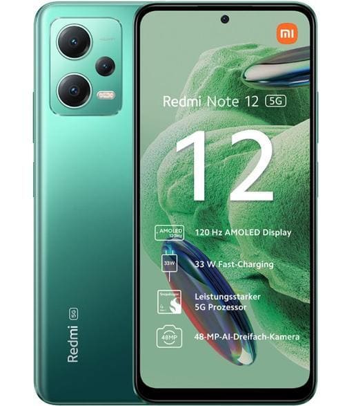 SMARTphone Xiaomi Note 12 NFC 8+256GB DS 5G Green "XINOTE128256GB5GDSNFCGN" (timbru verde 0.45 lei)
