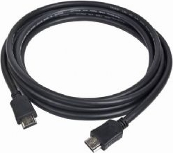 CABLU video GEMBIRD, HDMI (T) la HDMI (T), 10m, conectori auriti, rezolutie maxima 4K (3840 x 2160) la 30 Hz, negru, "CC-HDMI4-10M" (timbru verde 0.8 lei)