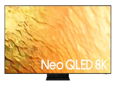 QLED TV Samsung, 164 cm/ 65 inch, Smart TV | Internet TV, ecran plat, rezolutie 8K UHD 7680 x 4320, boxe 70 W, "QE65QN800B" (timbru verde 15 lei)