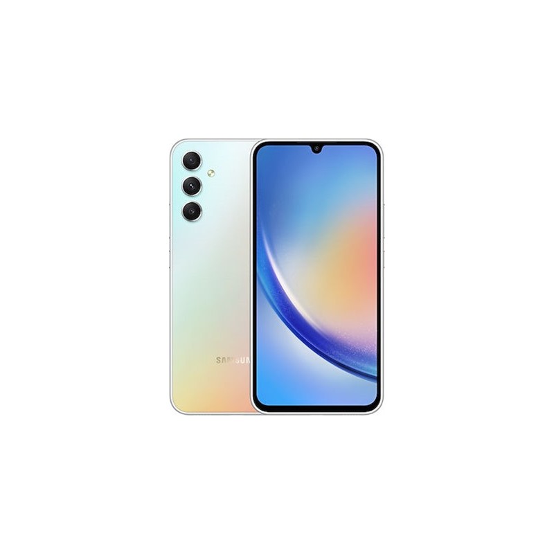Telefon Samsung Galaxy A34 A346 5G 6GB RAM 128GB Dual Sim Silver "PHT16784" (timbru verde 0.45 lei)