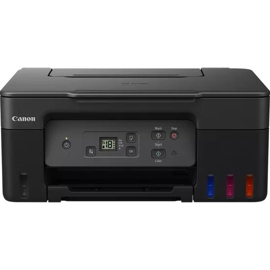 Multifunctional Inkjet CISS Color Canon G2470, A4, Functii: Impr.|Scan.|Cop., Viteza de Printare Monocrom: 11ipm, Viteza de printare color: 6ipm, Conectivitate:USB, Duplex:Nu, ADF:Nu(incl.TV 11lei) "5804C009AA"