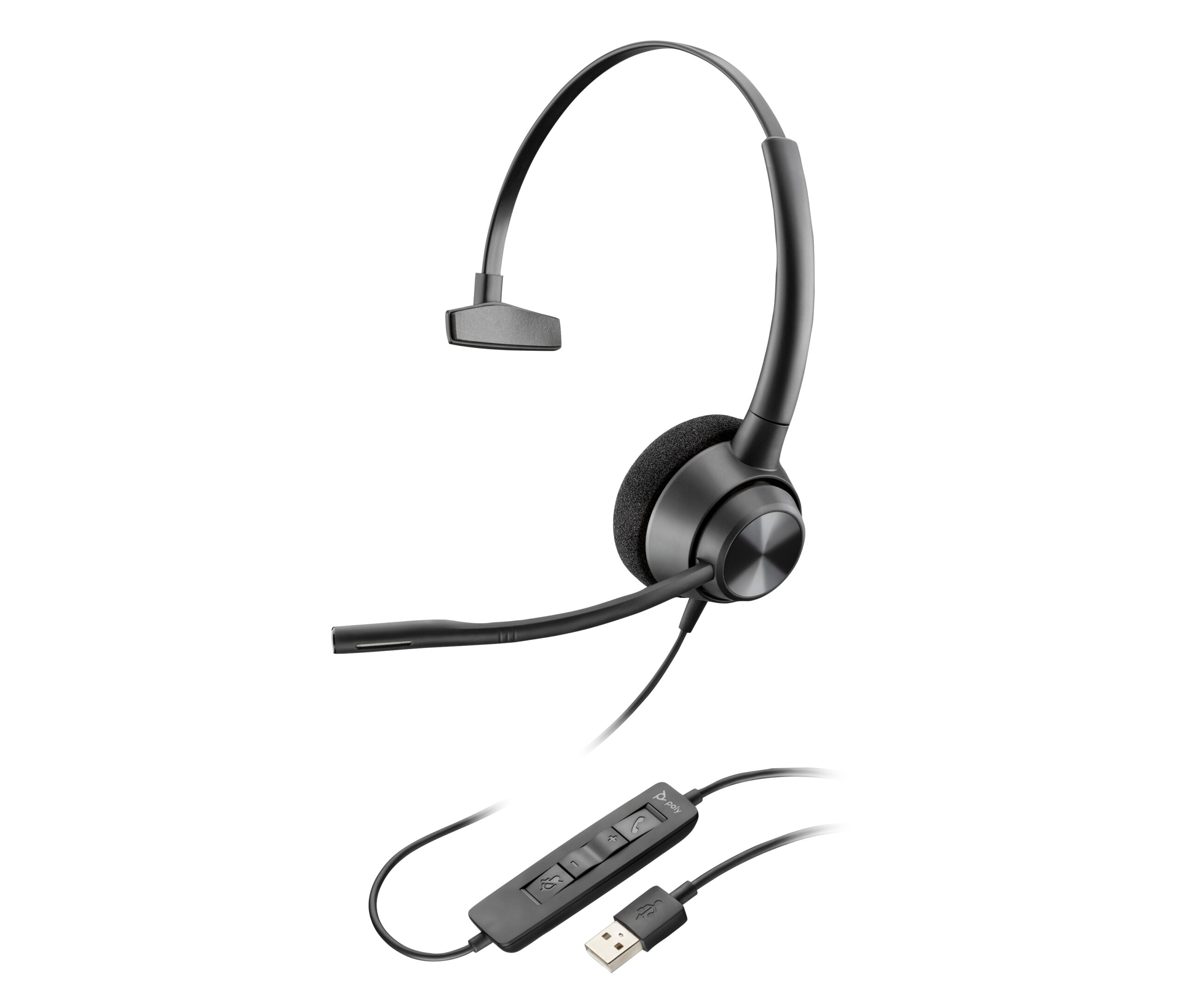 Poly EncorePro 310 USB-C Mono Headset"767G1AA" - imagine 3