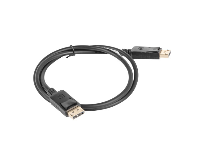 Cablu DisplayPort M/M v1.2 1 m 4K negru "CA-DPDP-10CC-0010-BK" (timbru verde 0.8 lei)