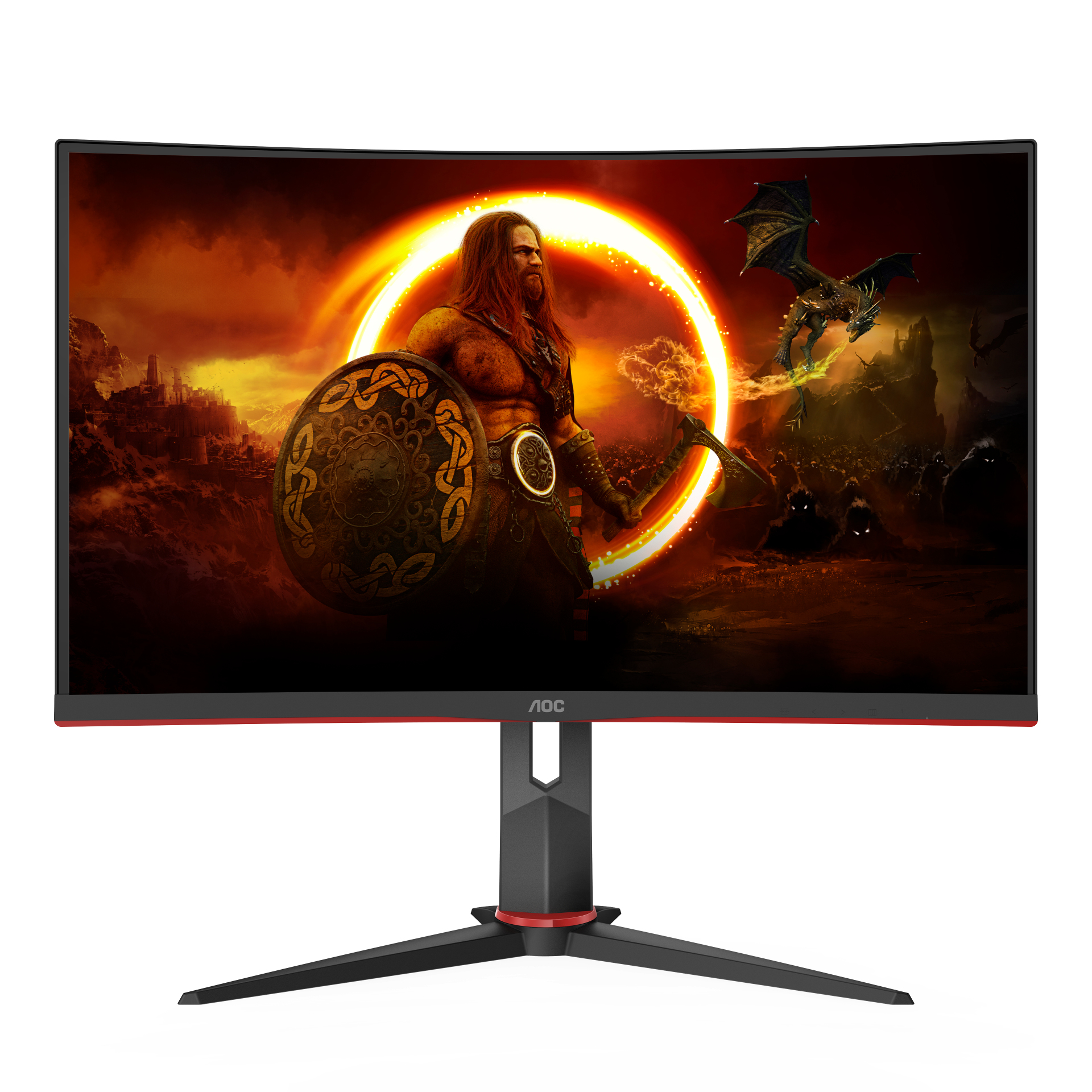 Monitor AOC 27" CQ27G2S/BK"CQ27G2S/BK" (timbru verde 7 lei)