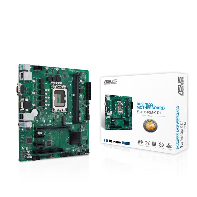 MB H610 S1700 MATX/PRO H610M-C D4-CSM ASUS "PRO H610M-C D4-CSM"