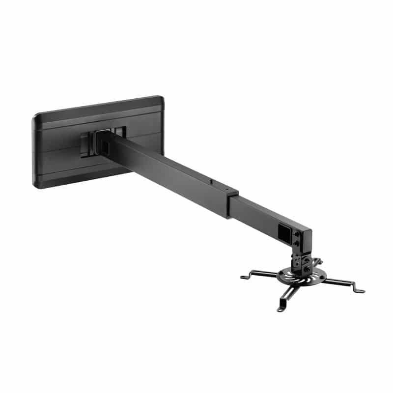 Sopar sup. videopr perete 92-151cm negru "SP23173"