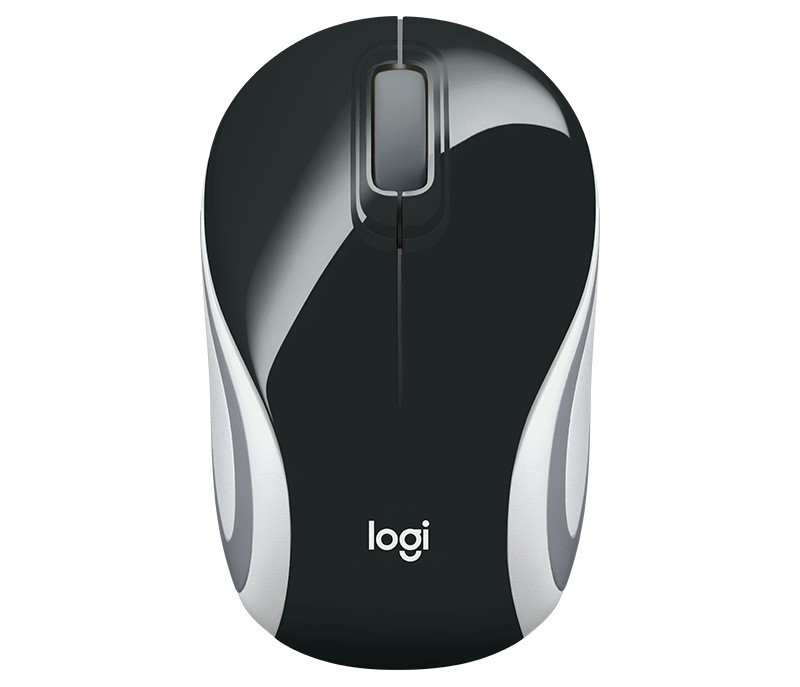 MOUSE LOGITECH, "M187", PC sau NB, wireless, 2.4GHz, optic, 1000 dpi, butoane/scroll 3/1, , negru, "910-002731" (timbru verde 0.18 lei)