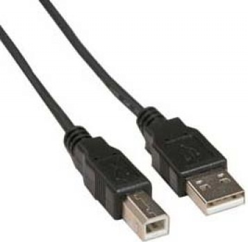 CABLU USB SPACER pt. imprimanta, USB 2.0 (T) la USB 2.0 Type-B (T), 3m, black, "SPC-USB-AMBM-10" 45505978 (timbru verde 0.18 lei)