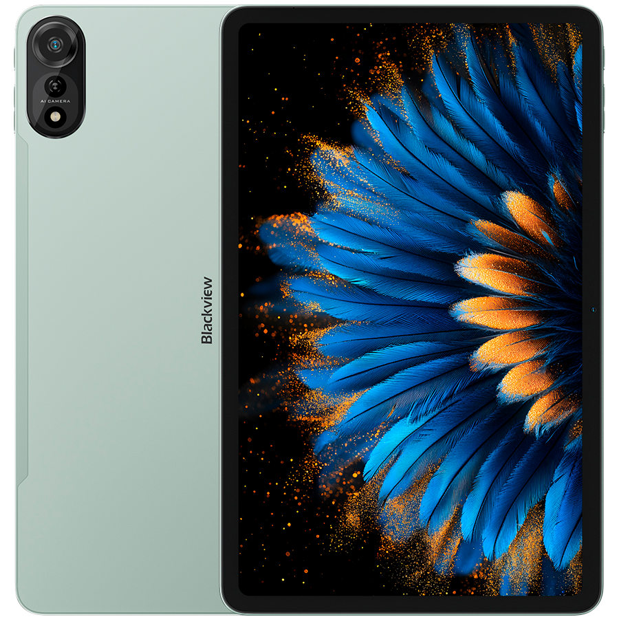 Blackview MEGA 2 SET LTE 12-inch FHD+IPS 1200x2000 60Hz 12GB+256GB Unisoc T615 Octa-core 1.6GHz Cam Front 8MP Rear 16MP 9000mAh+Charging 18W Fast,Android 15 Moss Green "MEGA2_MG12_EU" (timbru verde 0.9 lei)
