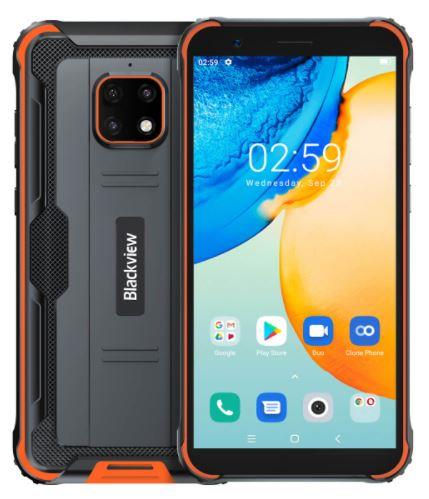 SMARTphone Blackview, "BV4900 PRO" ecran 5.70 inch, dual sim, rez. camera 13 Mpix, memorie interna 64 GB, 4G, Android, acumulator 5580 mAh, portocaliu, "BV4900 PRO ORANGE" (timbru verde 0.45 lei)