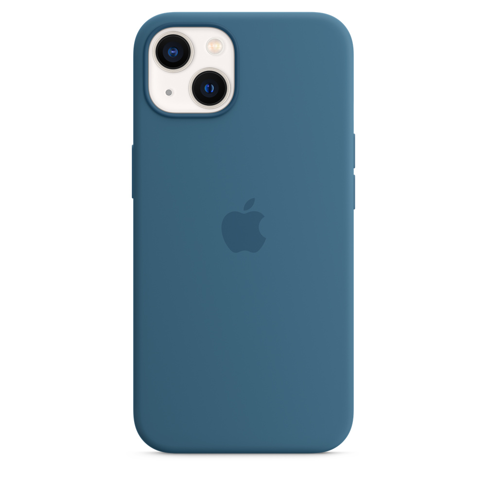 HUSA Smartphone Apple, pt iPhone 13, tip back cover (protectie spate) cu MagSafe, silicon, MagSafe, albastru, "mm273zm/a"