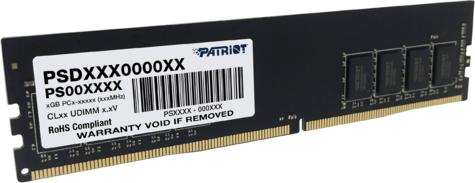 Memorie DDR Patriot DDR4 16 GB, frecventa 3200 MHz, 1 modul, "PSD416G32002"