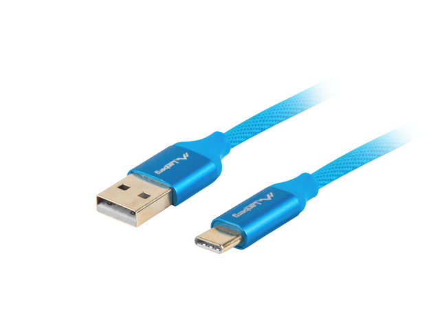 Cablu USB-C(M) USB-A(M) 2.0 1 m albs "CA-USBO-22CU-0010-BL" (timbru verde 0.08 lei)