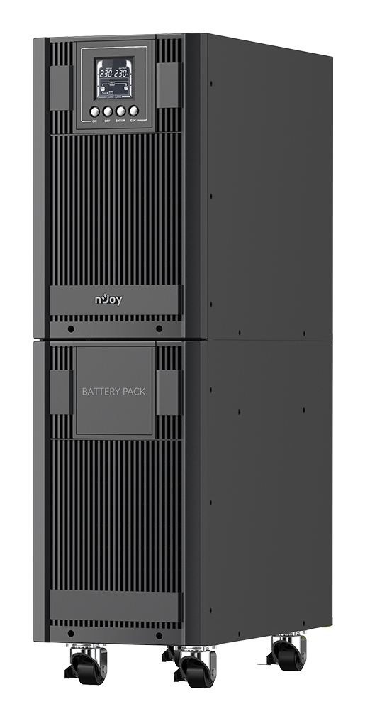 UPS nJoy Aster 6KT, Double-conversion (Online), 6 kVA, 5400 W, Pure sine, 80 V, 300 V, "UPCMTOP960HASCG01B" (timbru verde 40lei)