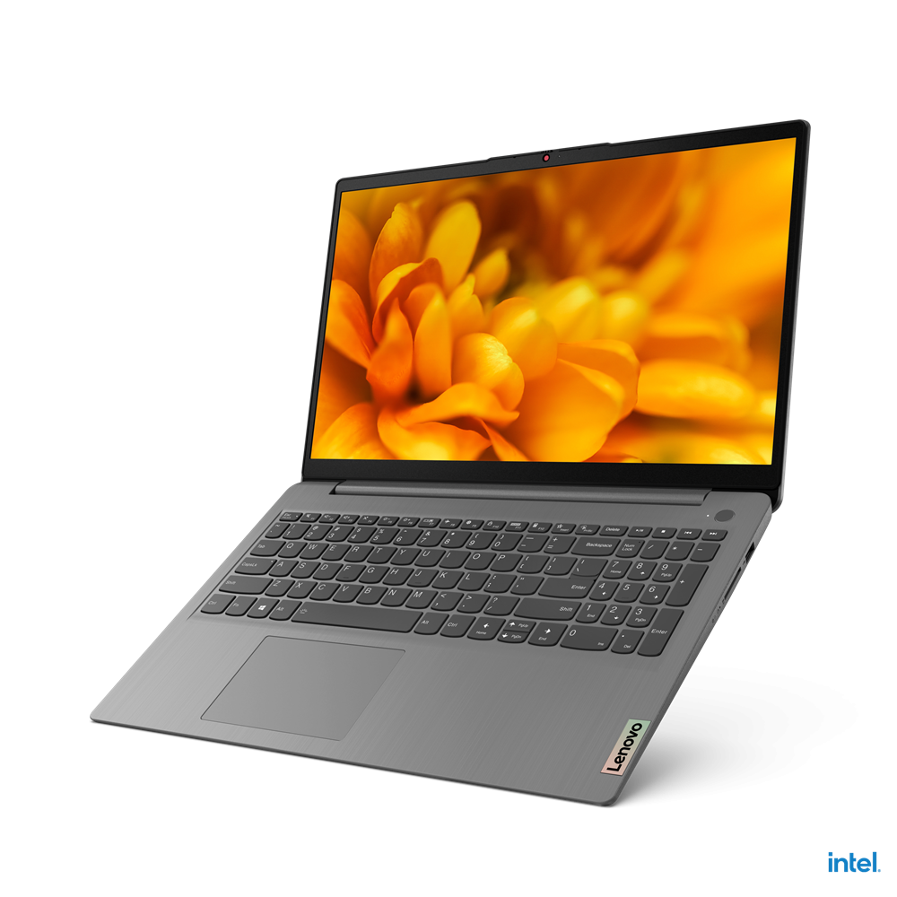 NOTEBOOK Lenovo, "IdeaPad 3" 15.6 inch, Pentium Gold 7505, 8 GB DDR4, SSD 256 GB, Intel GMA UHD, Free DOS, "82H800WERM" ((timbru verde 3.5 lei)