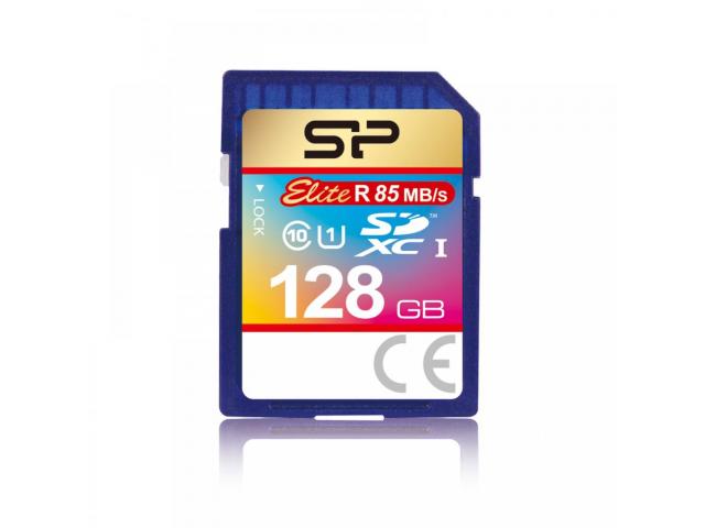Card de memorie microSDXC SP 128GB CL10UHS-I U1, SDR104 mode "SP128GBSDXAU1V10" (timbru verde 0.03 lei)
