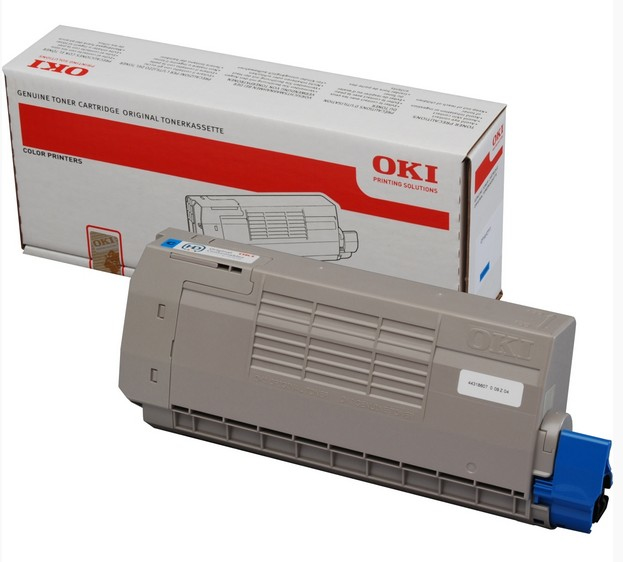 Toner Original OKI Cyan, 44318607, pentru C710|C711, 11.5K, (timbru verde 1.2 lei) , "44318607"
