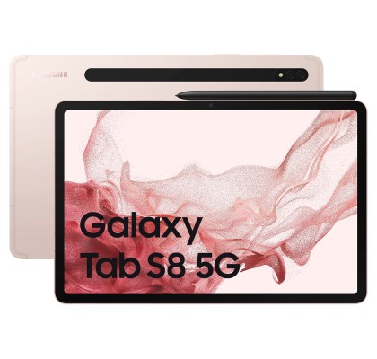 Samsung Galaxy Tab S8 Pink Gold 5G/11/OC/8GB/128GB/12MP/13MP+6MP/8000mAh "SM-X706BIDAEUE" (timbru verde 0.9 lei)