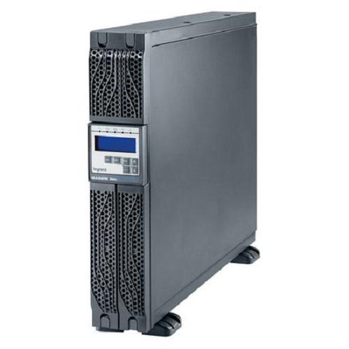UPS LEGRAND, "DAKER DK", Online cu sinusoida pura, tower, rack, 2000VA/1800W, AVR, IEC x 6, 6 x baterie 12V/7.2Ah, display LCD, back-up 1 - 10 min., "000000000000310171" (timbru verde 11 lei)
