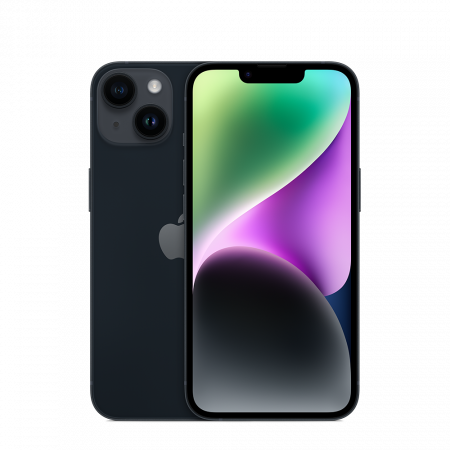 SmartPhone Apple iPhone 14 128GB Midnight "PHT16255" (timbru verde 0.45 lei)