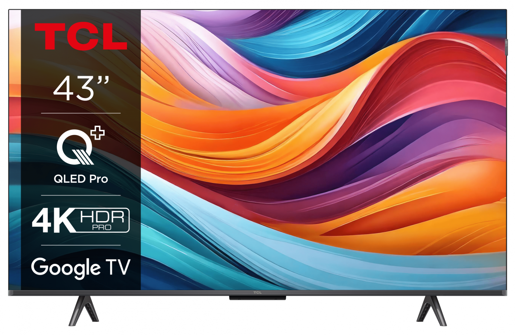Qled TV 4K 43(109cm) TCL 43T7B (Model "43T7B" (timbru verde 15 lei)