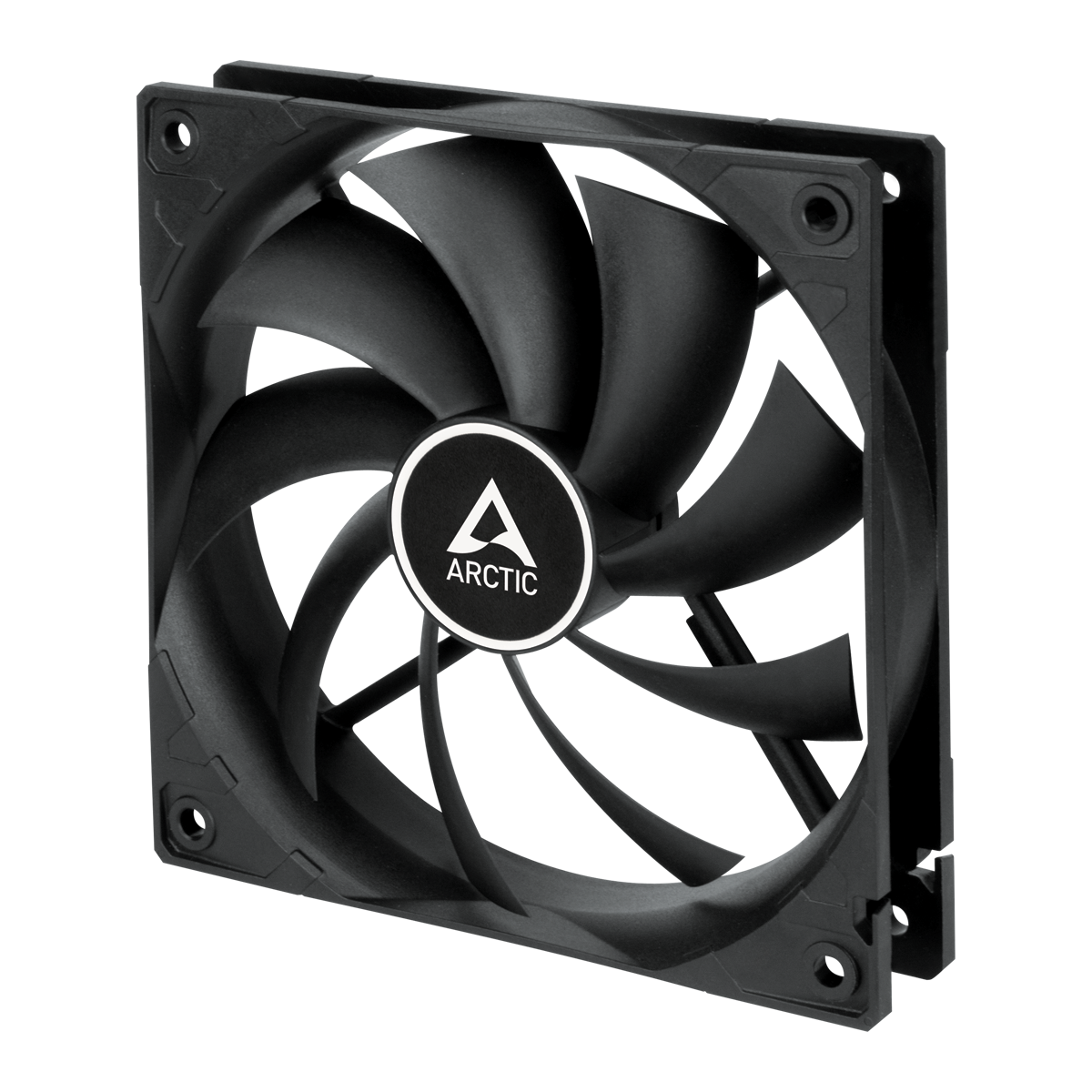 VENTILATOR ARCTIC PC, F12 PWM , 120x120x25mm, w/ PWM, low noise FD bearing, Black, "ACFAN00203A"