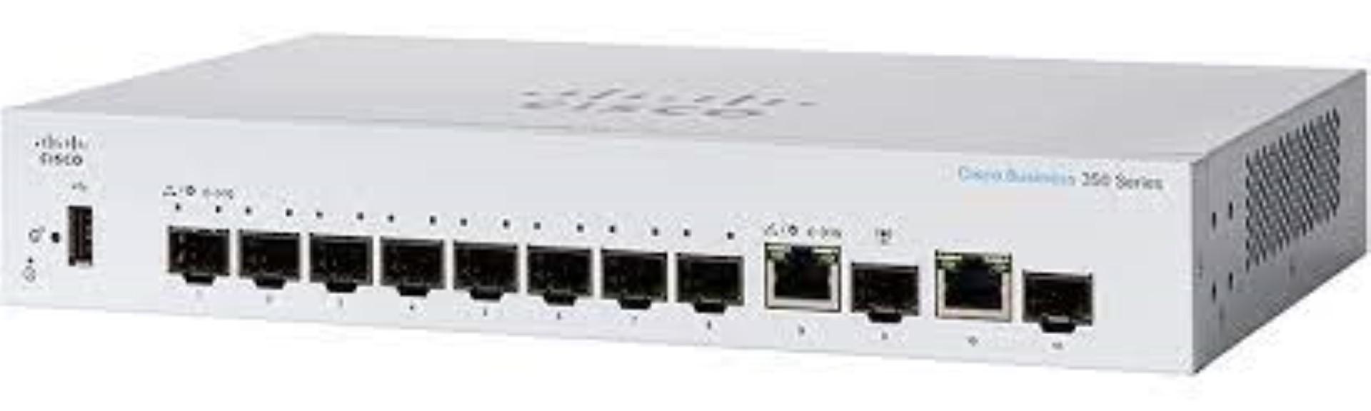 CISCO CBS350-8S-E-2G 8GB 2SFP SW "CBS350-8S-E-2G" (timbru verde 2 lei)