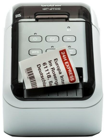 Imprimanta Direct Termic BROTHER, QL-810WC, 300dpi, Viteza de tiparire: 176mm/s, Latime maxima de imprimare: 58mm|Conectiv: USB|WIFI, Imprimare Cod de bare:DA, (Timbru verde 3.5 RON, "QL810WCYJ1"