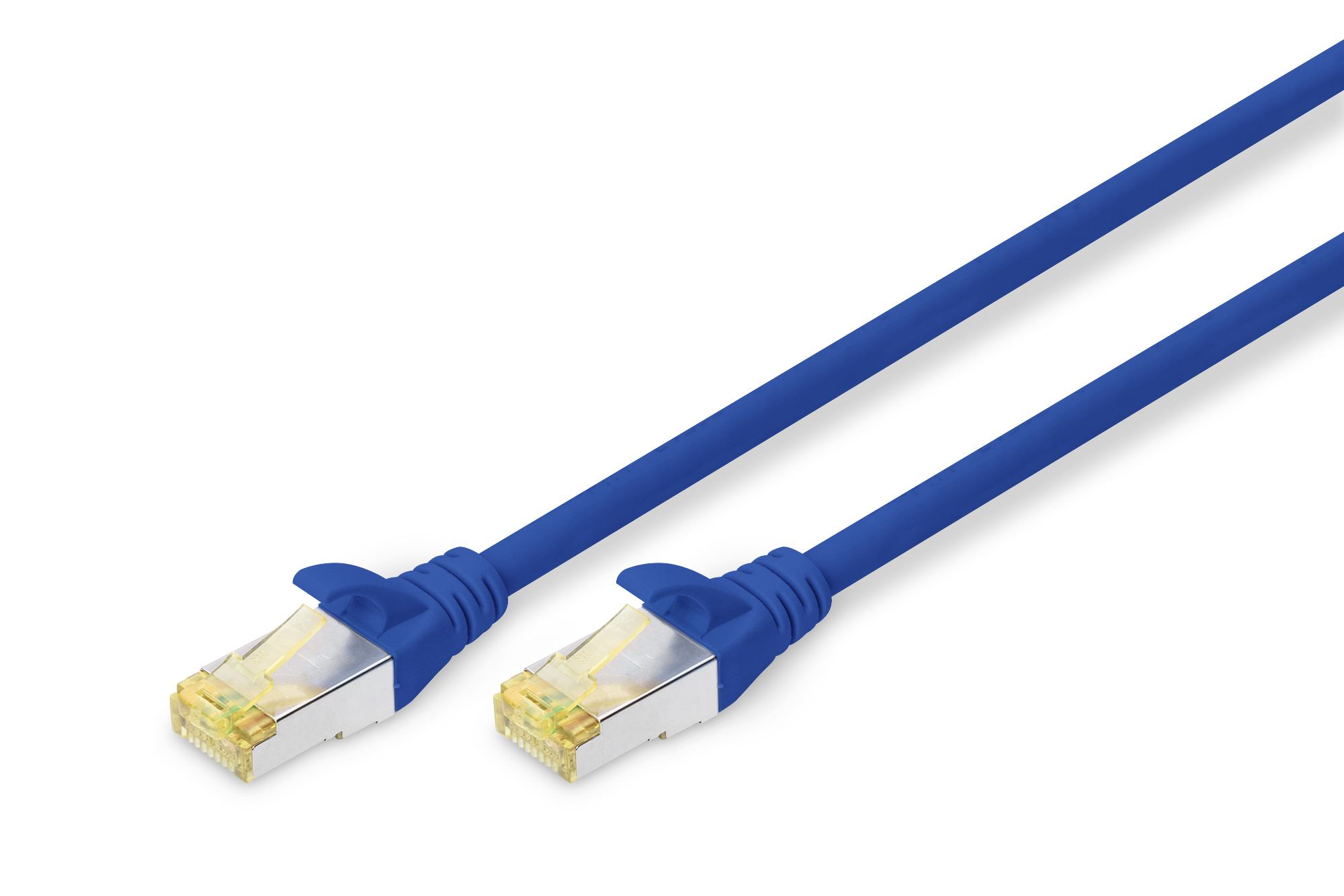 DIGITUS CAT 6A S-FTP patch cable Cu LSZH AWG 26/7 length 5 m color blue "DK-1644-A-050/B" (timbru verde 0.18 lei)