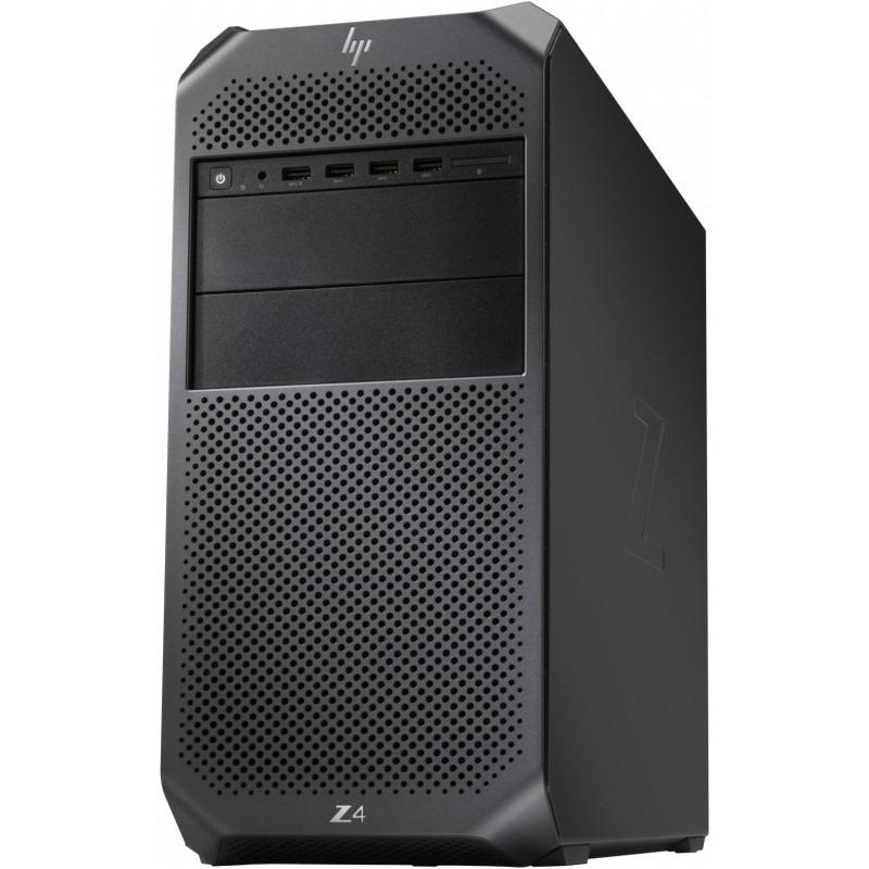 DESKTOP HP, "Z4 G4" Tower, CPU i9-10900X, memorie 16 GB, SSD 512 GB, unitate optica, Windows 11 Pro, "4F7Q2EA" (timbru verde 7 lei)