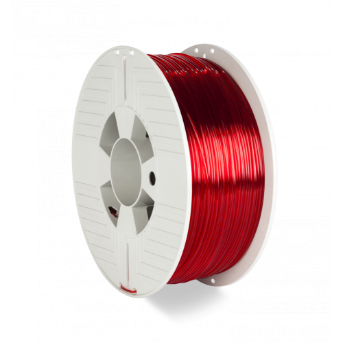 FILAMENT imprimanta 3D Verbatim 3D PRINTER FILAMENT PET-G 1.75MM 1KG RED TRANSPARENT "55054"
