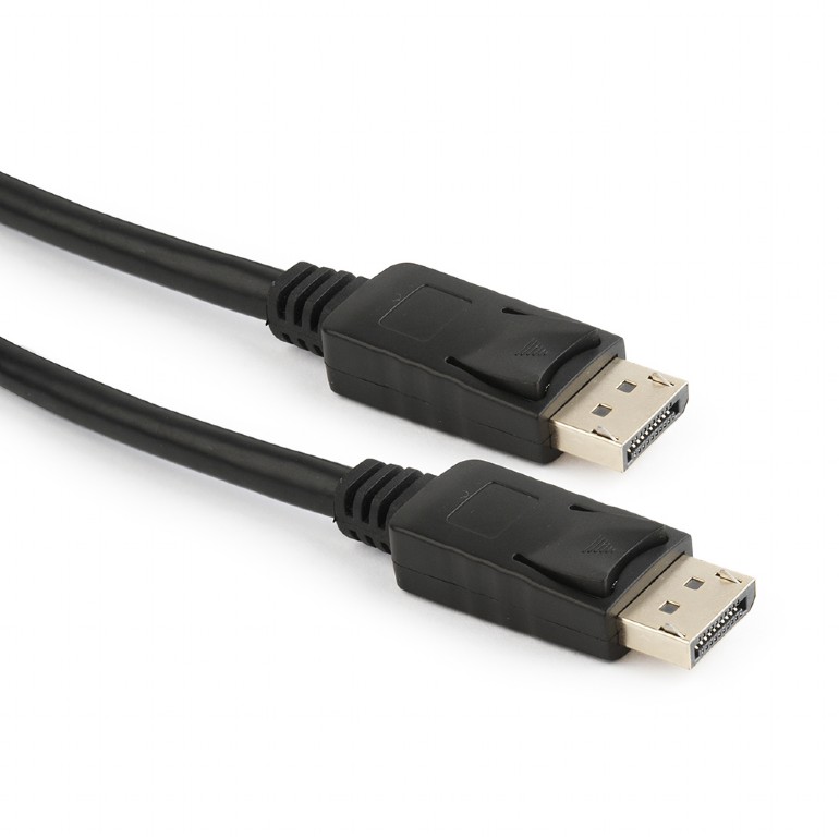 CABLU video SPACER, DisplayPort (T) la DisplayPort (T), 1.8m, rezolutie maxima 4K (3840 x 2160) la 60 Hz, negru, "SPC-DP2-6" (timbru verde 0.18 lei)
