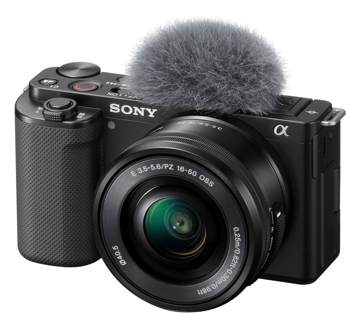Sony Alpha ZV-E10 Camera Mirrorless "ZVE10LBDI.EU" (timbru verde 1.2 lei)