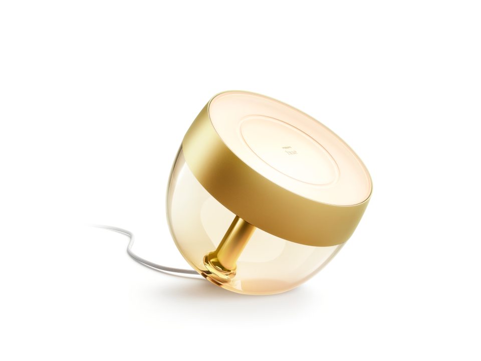 Hue Iris gen4 EU/UK SE gold, "000008719514410732" (timbru verde 2.00 lei)