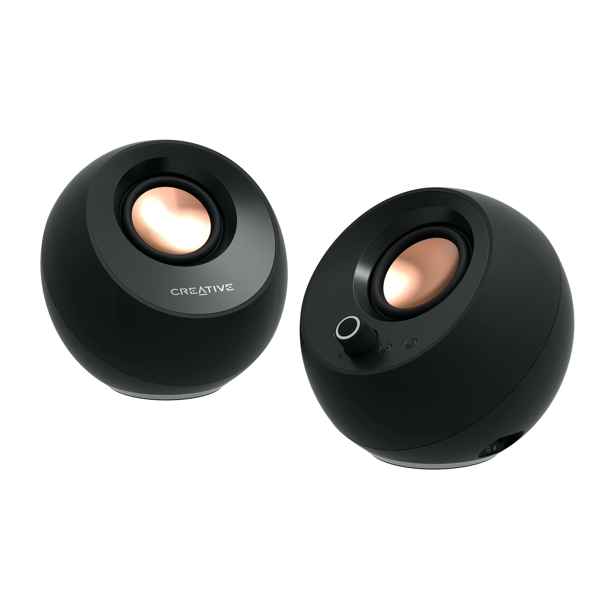 CREATIVE PEBBLE PRO 2.0 Speakers - black "51MF1710AA000" (timbru verde 0.8 lei)