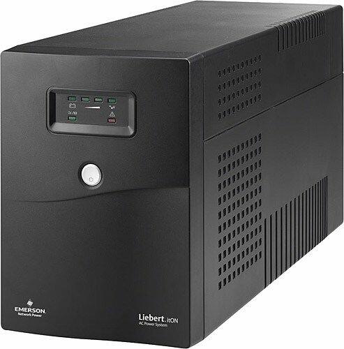 UPS Vertiv "itON", Line int., Tower, 1200 W, AVR, IEC x 3 | Schuko x 3, display LCD, back-up 1 - 10 min. "LI32151CT21" (timbru verde 11 lei)