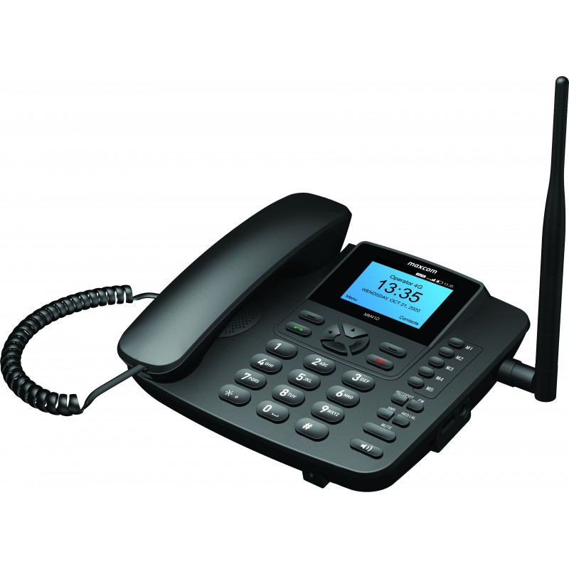 TELEFOANE MaxCom MM41D Comfort - dislay 2.8", Android - Dual band WIFI / Hotspot WIFI si port WAN LTE, "MM41D Black" (timbru verde 0.8 lei)