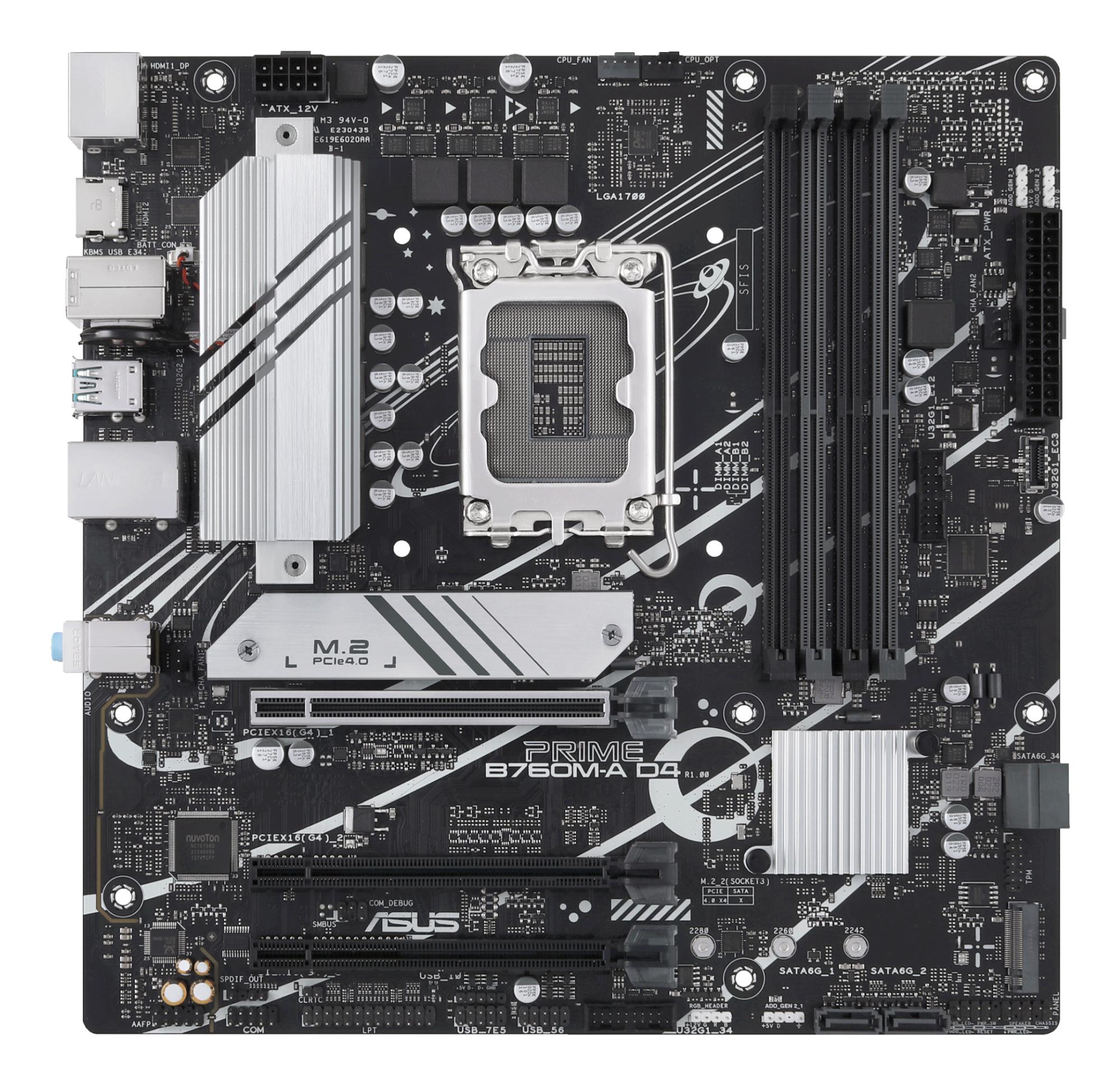 MB B760 S1700 MATX/PRIME B760M-A D4-CSM ASUS"PRIME B760M-A D4-CSM"