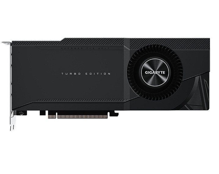GIGABYTE GEFORCE RTX 3090 TURBO/24GB BLOWER, "GV-N3090TURBO-24GD"
