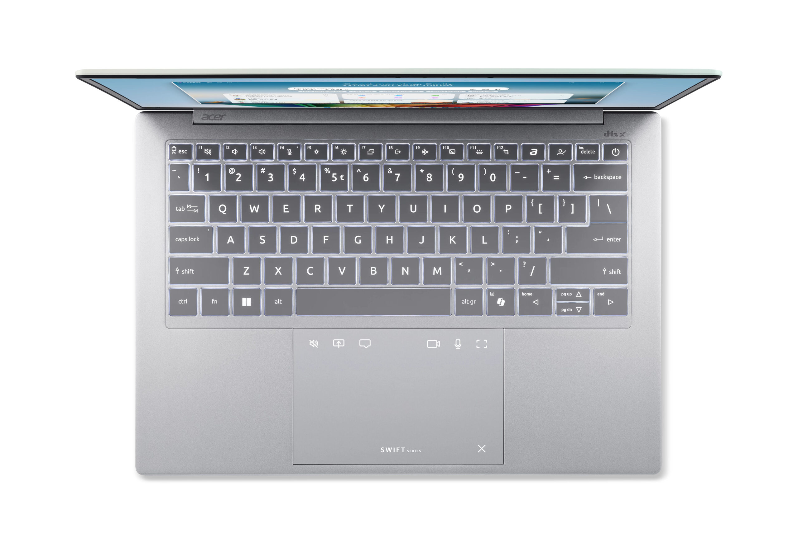 NB SFE14-I51 CU7-355 14"/16/512GB W11 NX.JVQEX.00A ACER"NX.JVQEX.00A" - imagine 4
