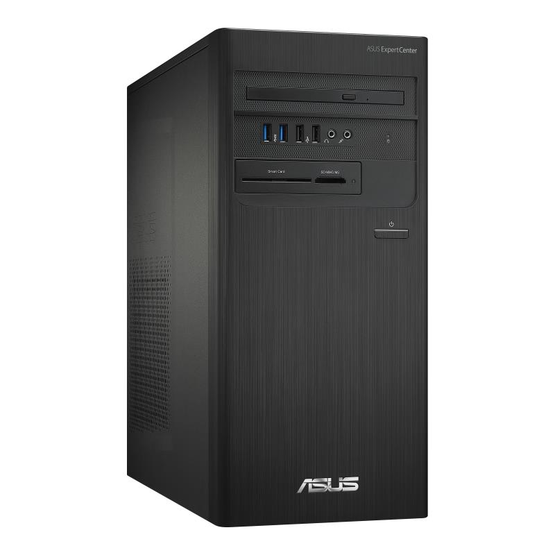 DESKTOP ASUS, "ExpertCenter D7" Tower, CPU i5-11400, Intel UHD Graphics 630, memorie 8 GB, SSD 512 GB, unitate optica, FreeDos, "D700TC-5114001490" (timbru verde 7 lei)
