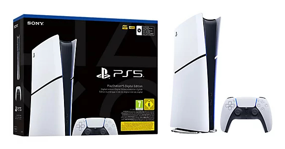 Sony PS5 Slim Digital E-Chassis 825 GB "CFI-2100" (timbru verde 4 lei)