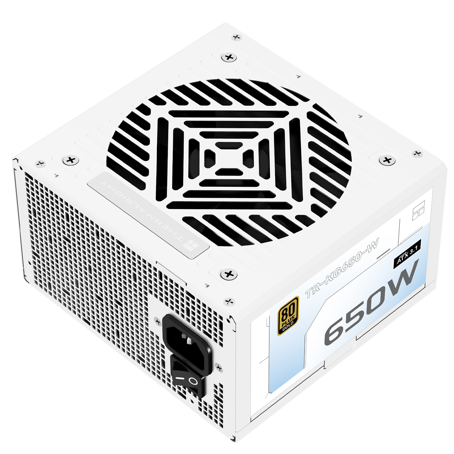 SURSA Thermalright "TR-KG650W", 650W, certificare 80 Plus Gold, modular, LLC, DC to DC, fan 120mm, alb, "TR-KG650W" (timbru verde 2 lei)