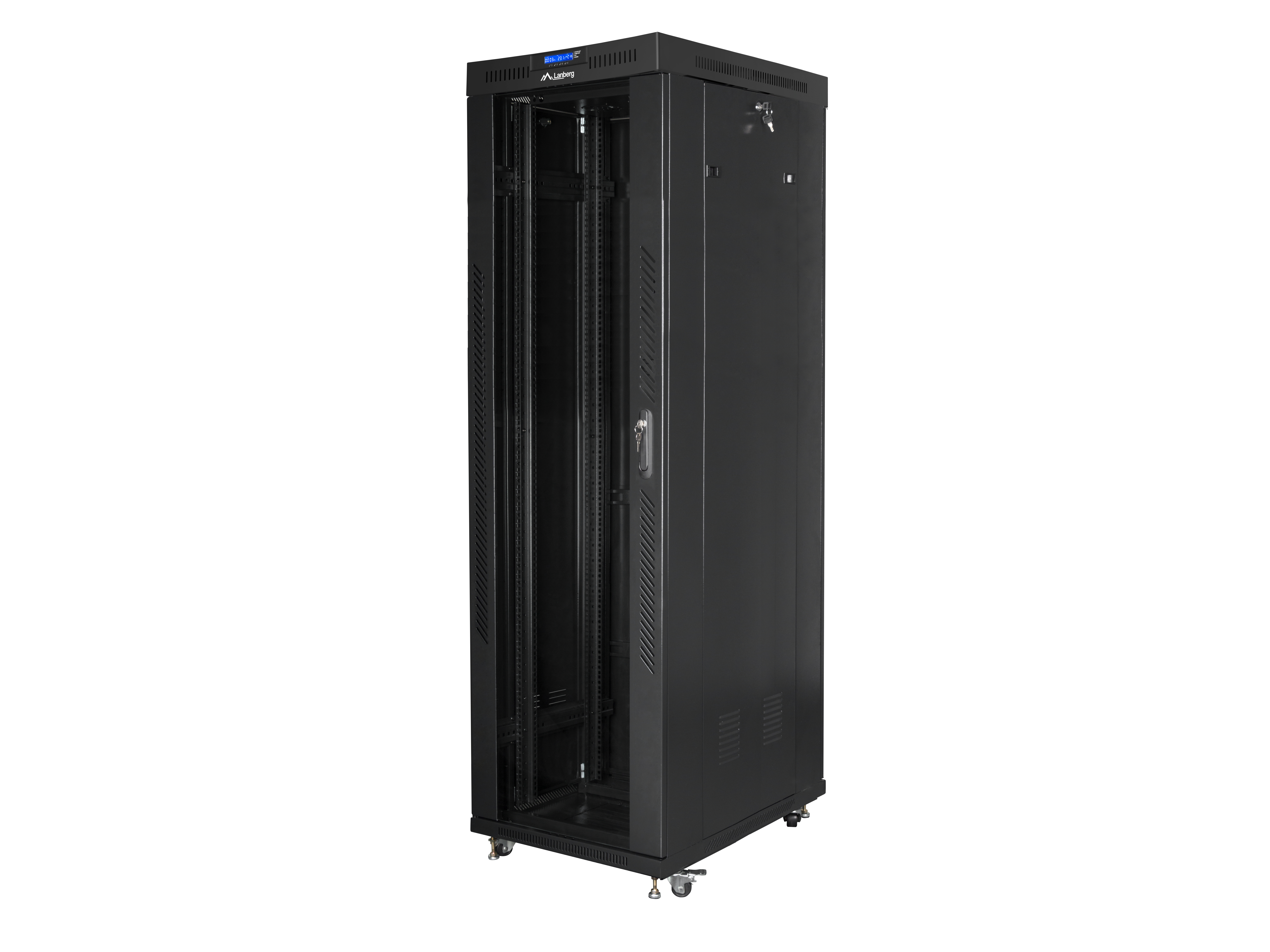 Cabinet rack 19" 42U600x1000, glassdoor "FF01-6042-12B"